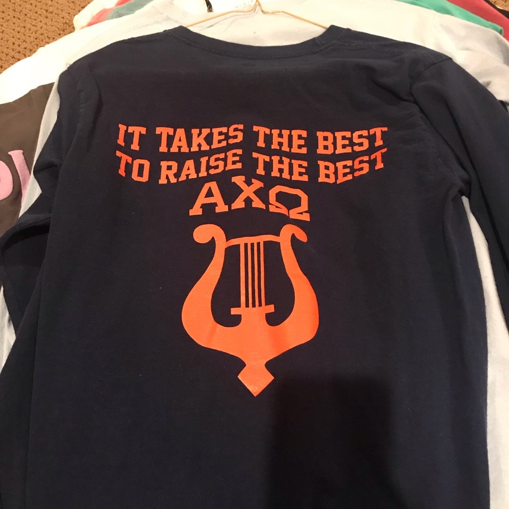 Alpha Chi Omega Dad’s Weekend Pocket Long Sleeve